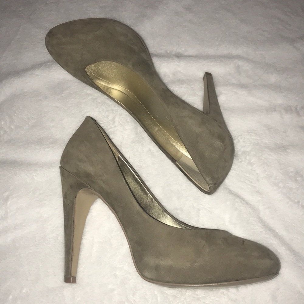 Suede BCBG heel